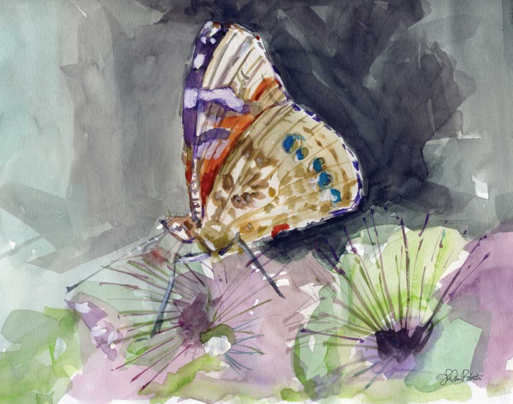 Watercolor Butterfly III art print by LuAnn Roberto for $57.95 CAD