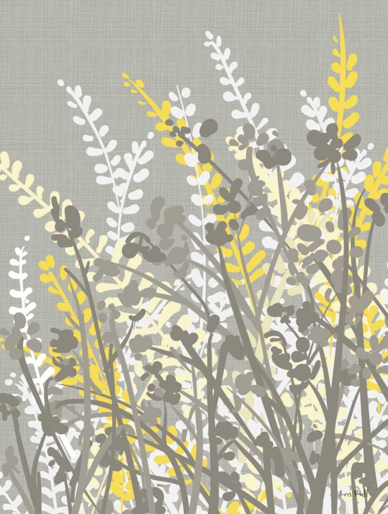 Yellow Meadow I art print by Kris Ruff for $57.95 CAD