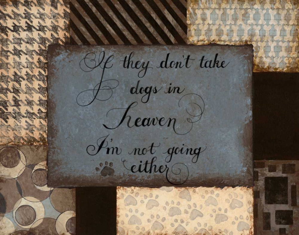 Dogs in Heaven art print by Pamela Smith for $57.95 CAD