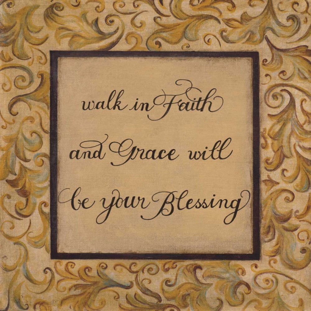 Walk in Faith art print by Pamela Smith for $57.95 CAD
