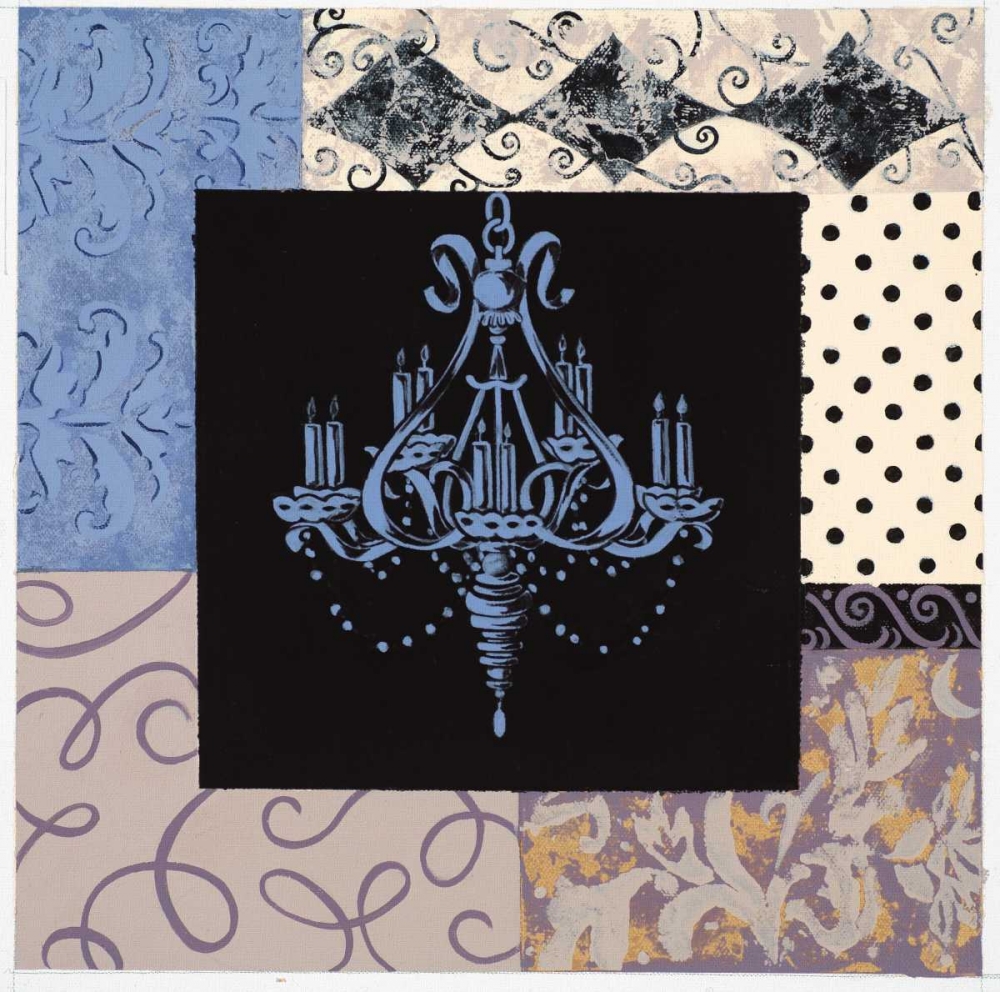 Chandelier I art print by Pamela Smith for $57.95 CAD
