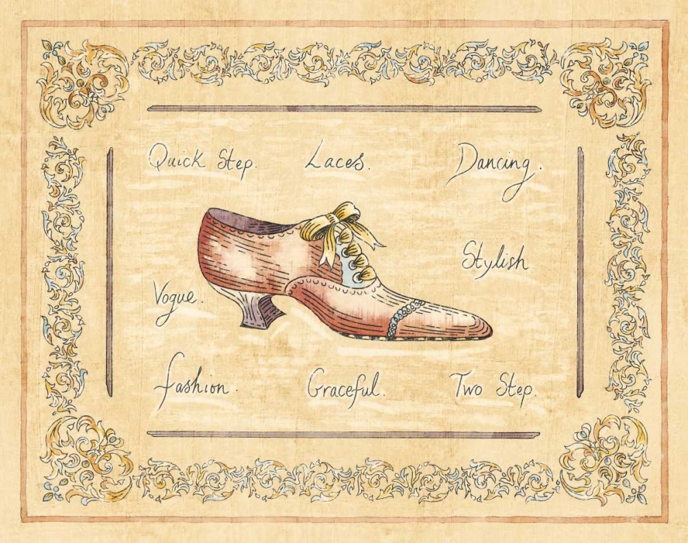 Vogue Shoe art print by Banafshe Schippel for $57.95 CAD