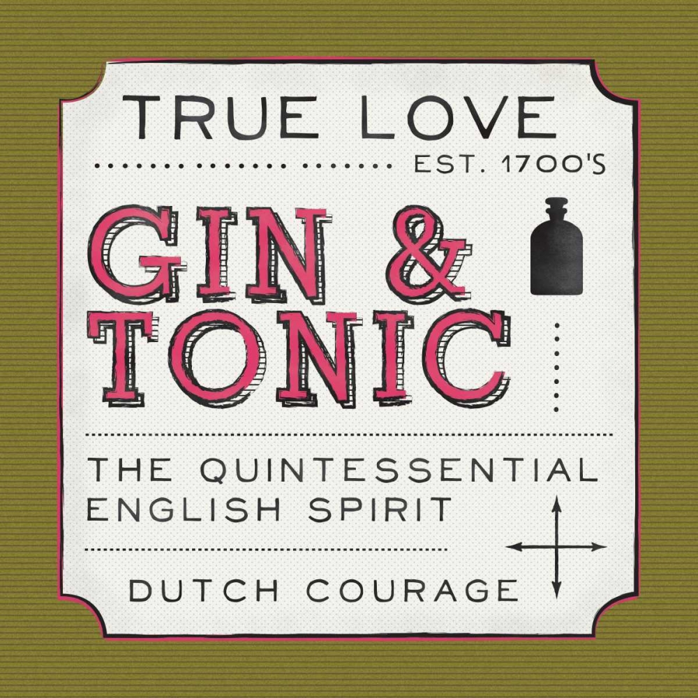 Gin and Tonic art print by Ashley Sta Teresa for $57.95 CAD