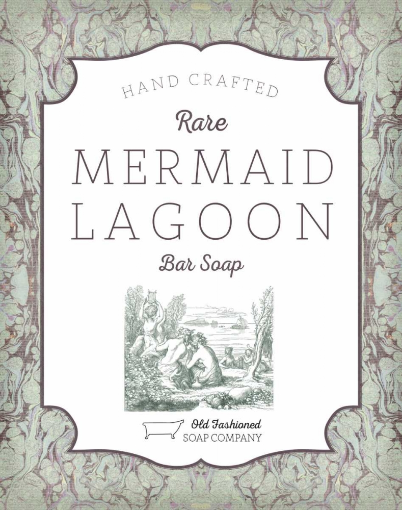 Mermaid Soap art print by Ashley Sta Teresa for $57.95 CAD