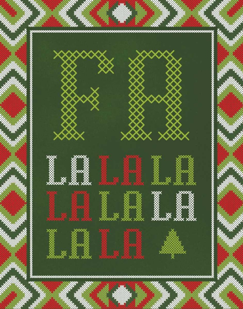 Fa La La La La art print by Ashley Sta Teresa for $57.95 CAD