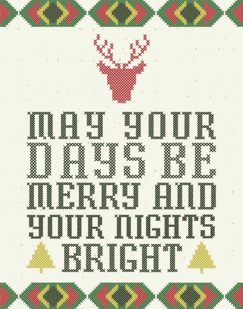 Merry and Bright art print by Ashley Sta Teresa for $57.95 CAD