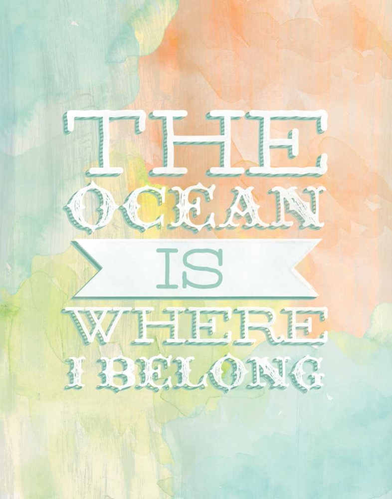 Ocean Belong art print by Ashley Sta Teresa for $57.95 CAD