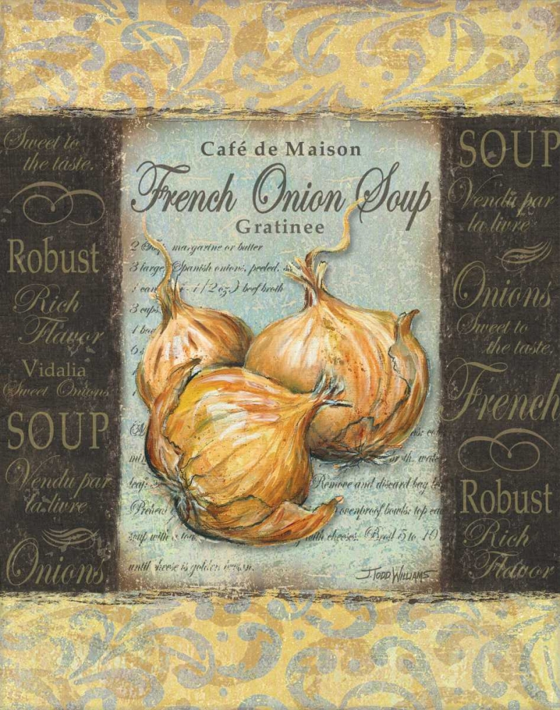 Gourmet I art print by Todd Williams for $57.95 CAD