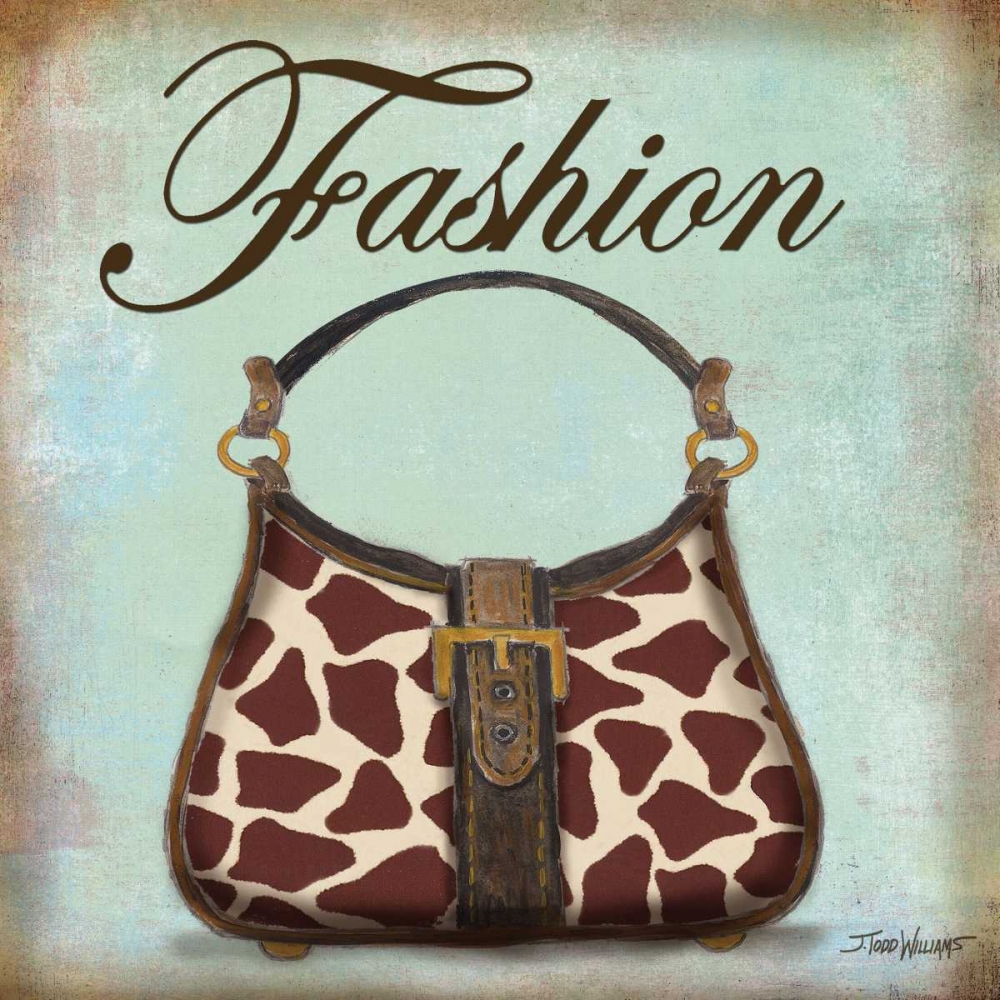 Giraffe Purse art print by Todd Williams for $57.95 CAD