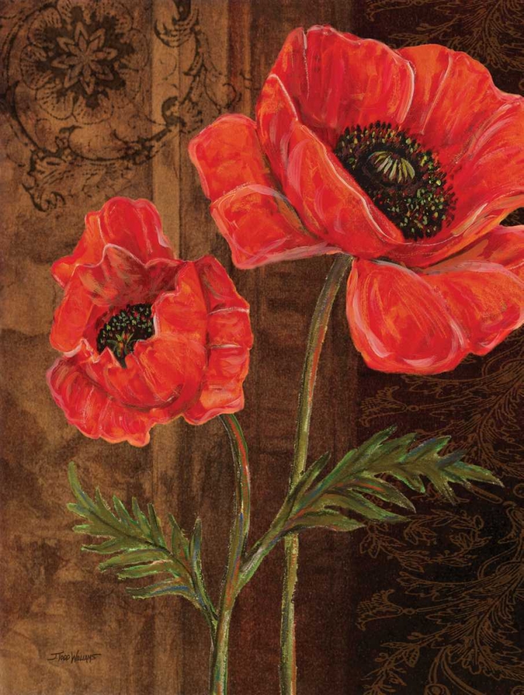 Poppy Portrait I art print by Todd Williams for $57.95 CAD