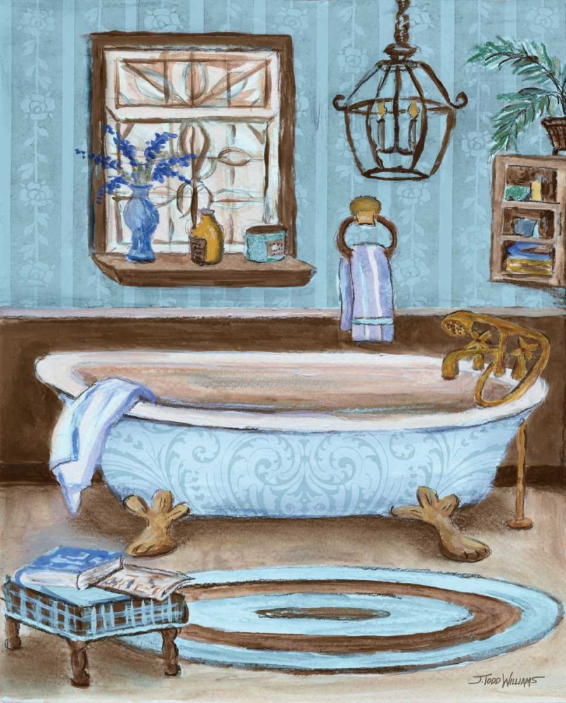 Tranquil Tub I art print by Todd Williams for $57.95 CAD