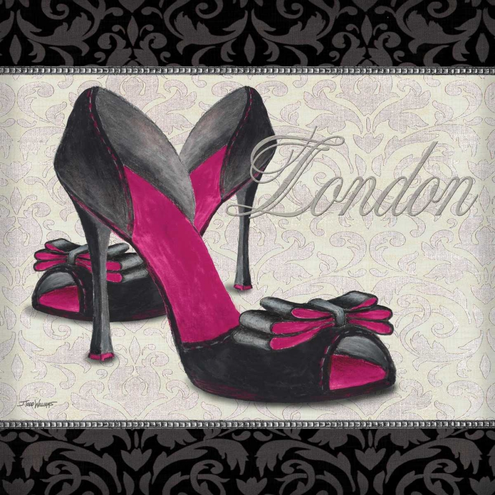Pink Shoes Square I art print by Todd Williams for $57.95 CAD