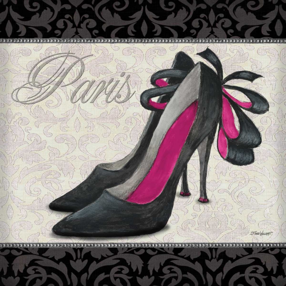 Pink Shoes Square II art print by Todd Williams for $57.95 CAD