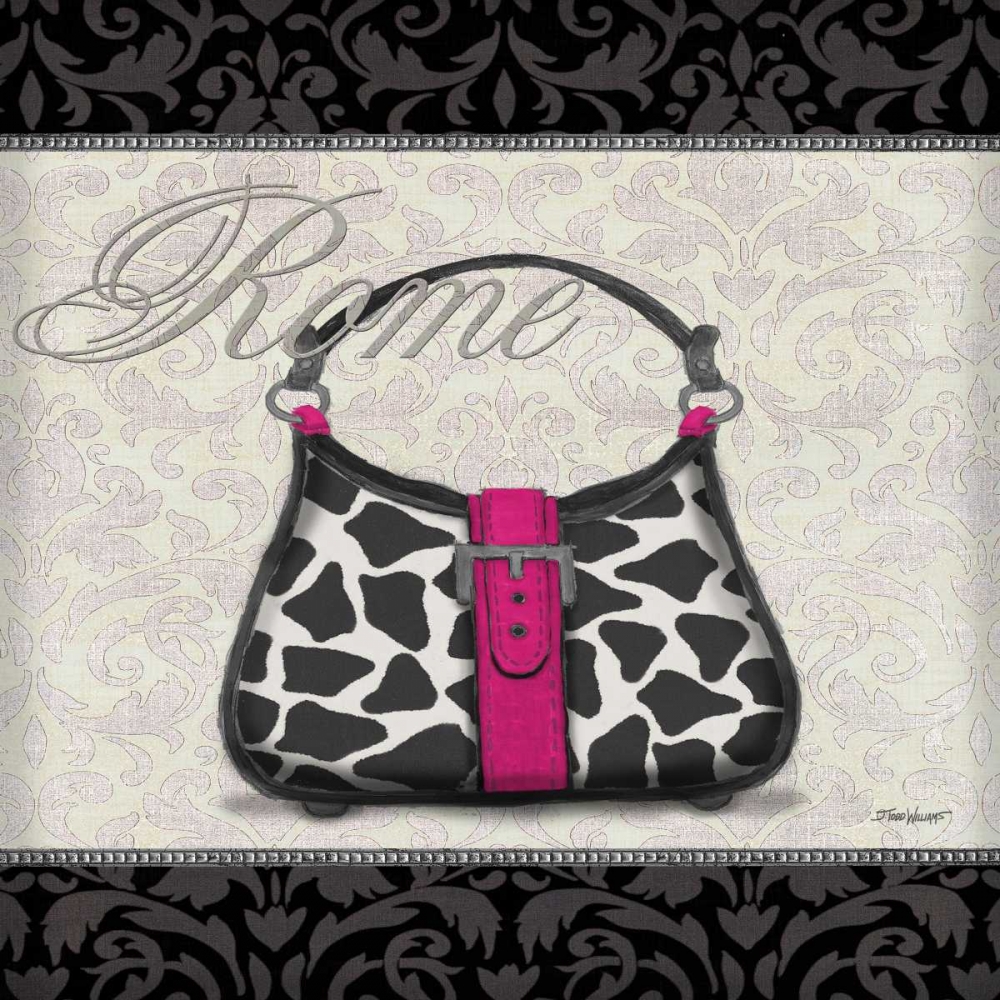 Pink Purse Square II art print by Todd Williams for $57.95 CAD