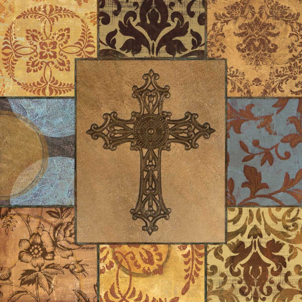Patchwork Cross II art print by Todd Williams for $57.95 CAD