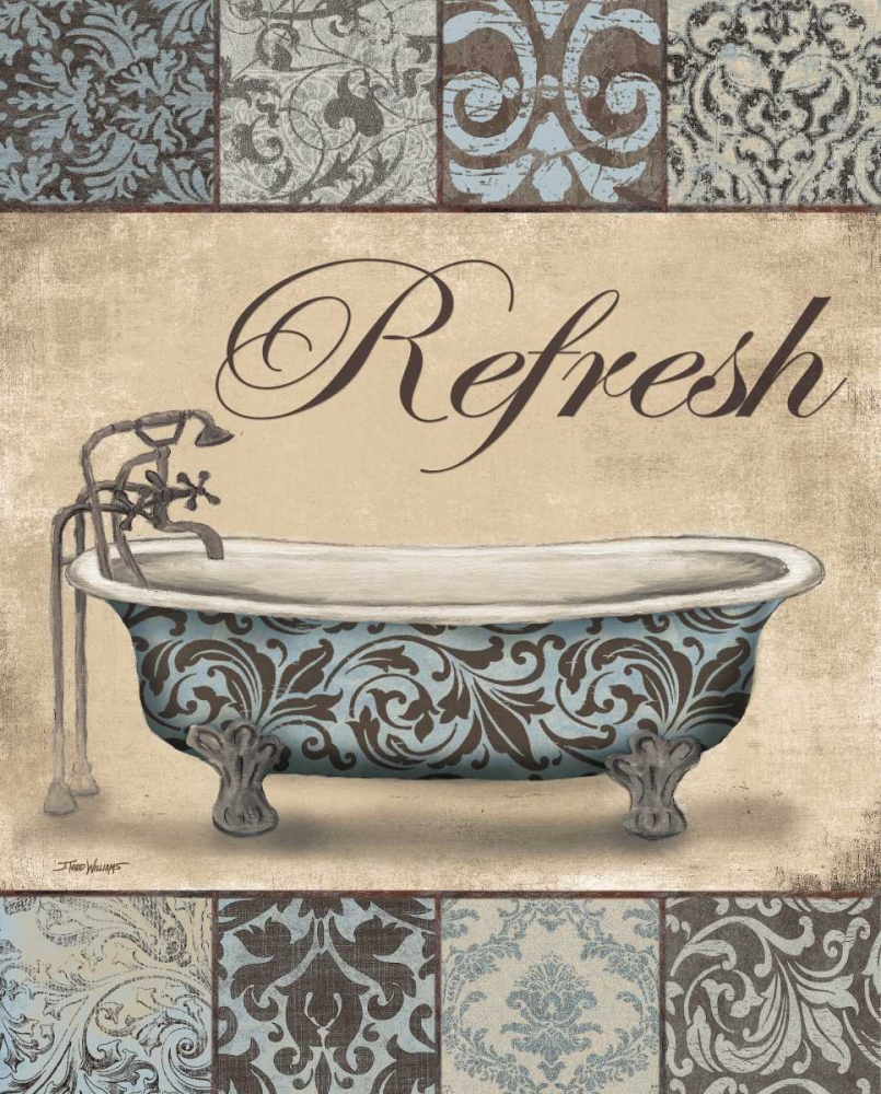 Refresh Bath art print by Todd Williams for $57.95 CAD