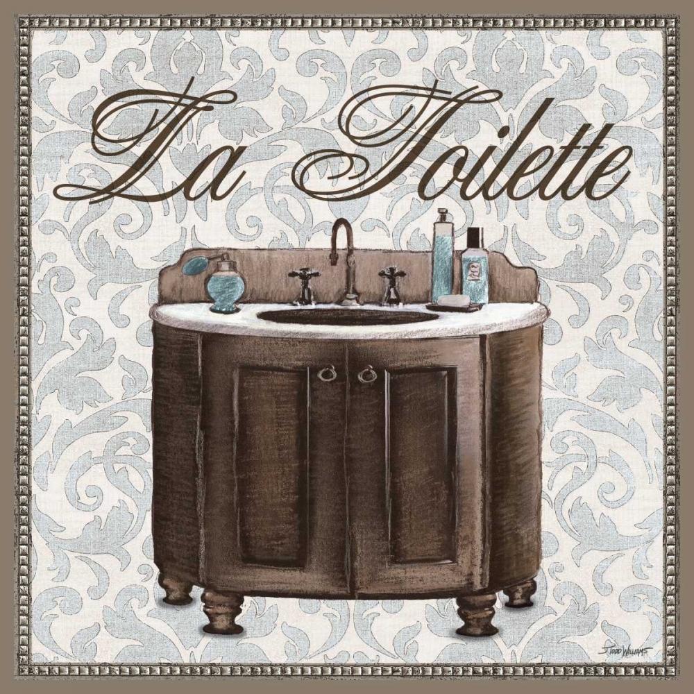 La Toilette Sqaure art print by Todd Williams for $57.95 CAD