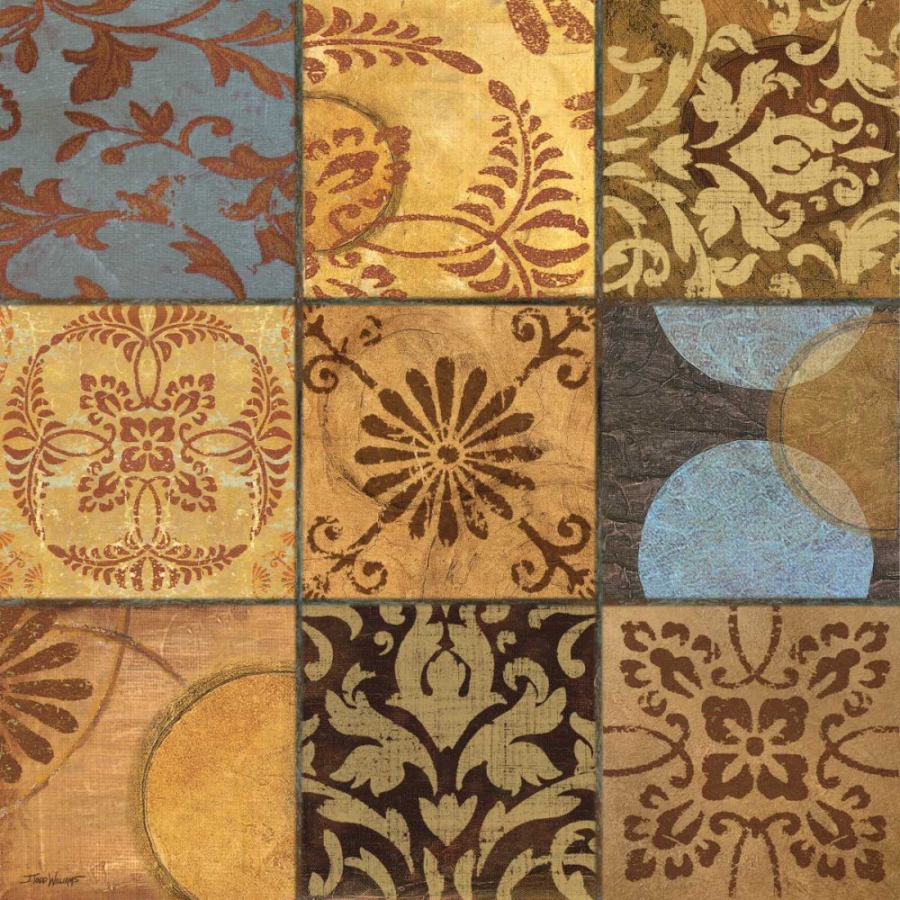 Decorative Patchwork II art print by Todd Williams for $57.95 CAD