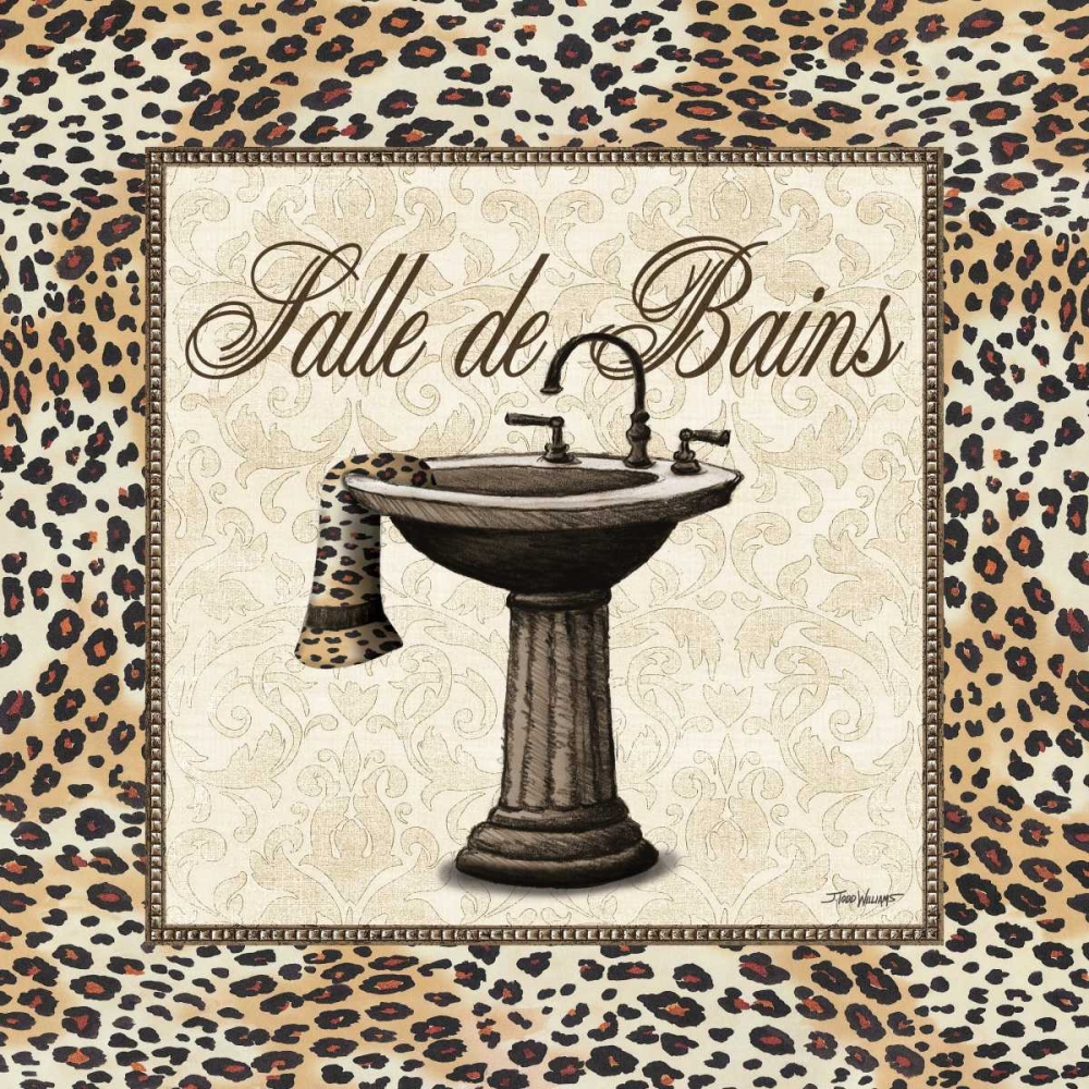 Leopard Sink art print by Todd Williams for $57.95 CAD