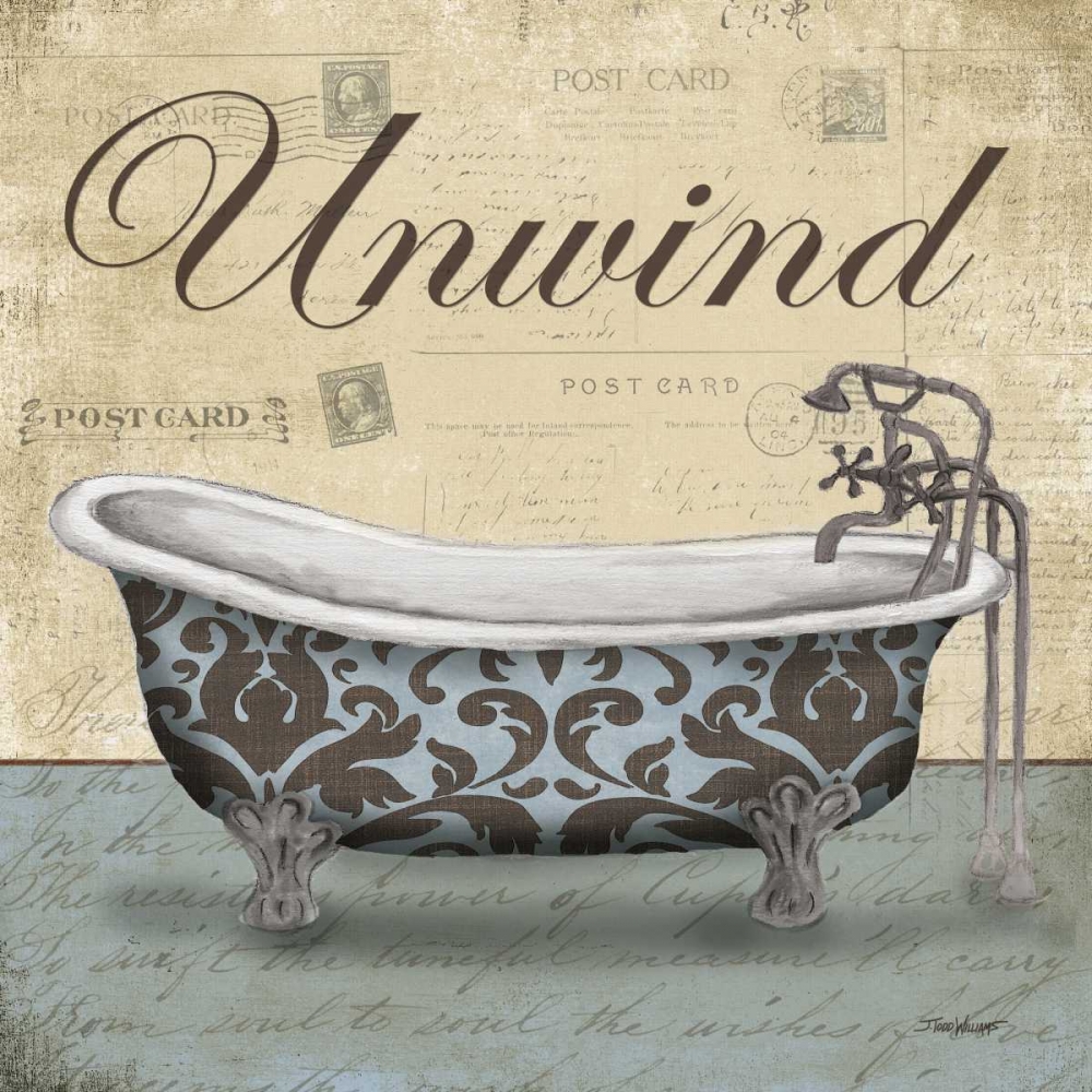 Unwind Tub art print by Todd Williams for $57.95 CAD