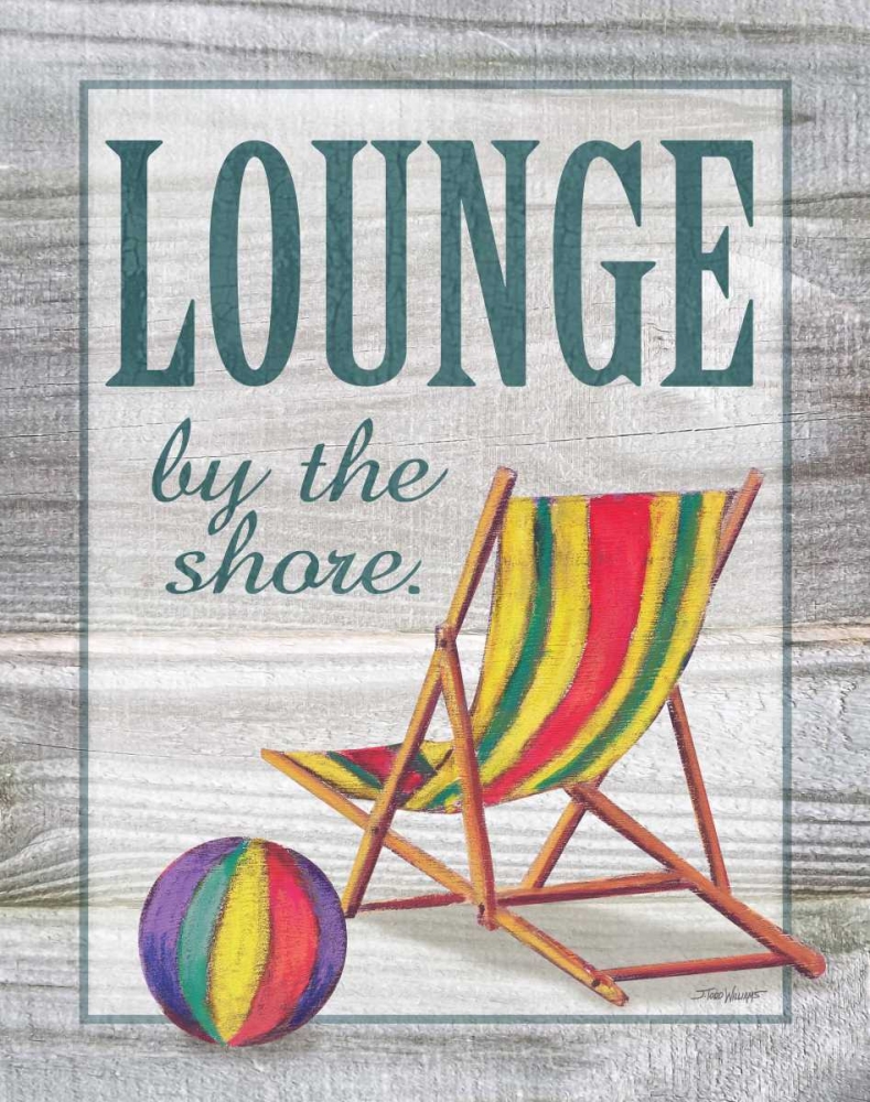 Lounge by the Shore art print by Todd Williams for $57.95 CAD