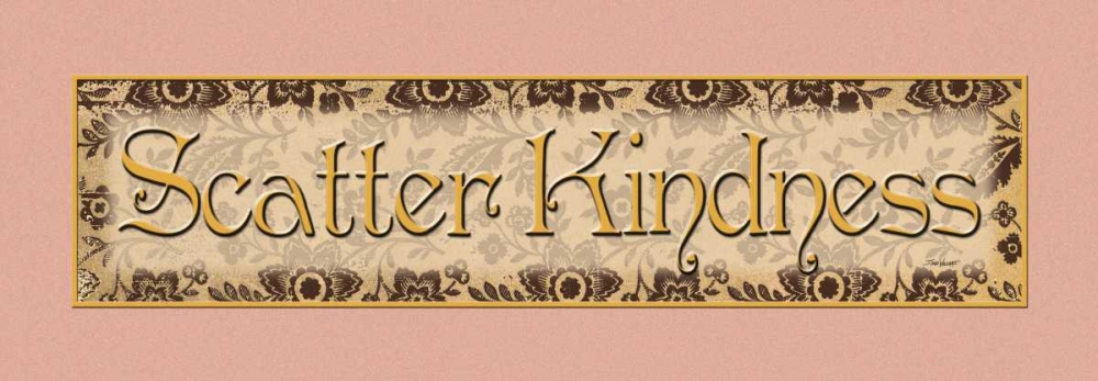 Scatter Kindness art print by Todd Williams for $57.95 CAD