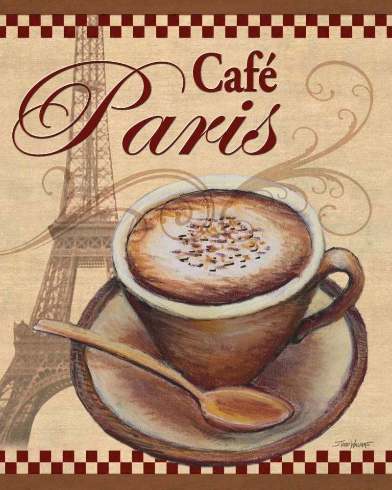 Paris Cafe art print by Todd Williams for $57.95 CAD