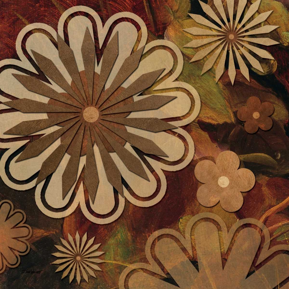 Floral Abstract I art print by Todd Williams for $57.95 CAD