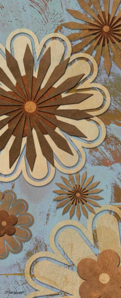 Floral Abstract I art print by Todd Williams for $57.95 CAD