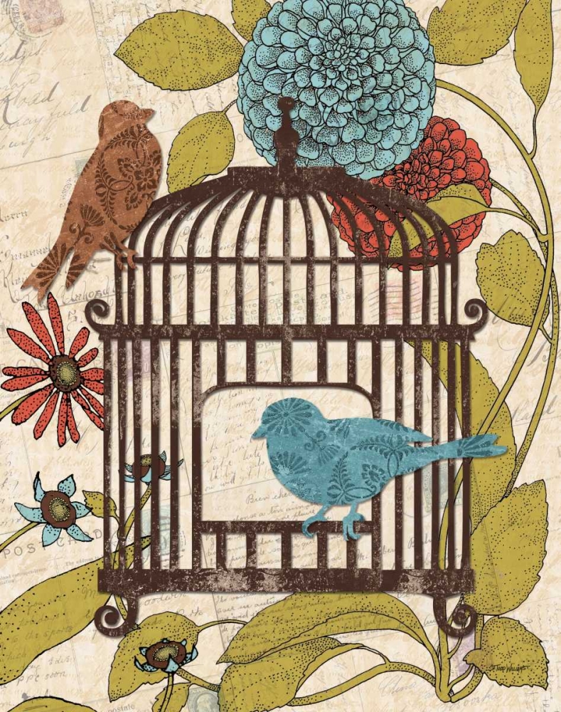 Birds and Blooms IV art print by Todd Williams for $57.95 CAD