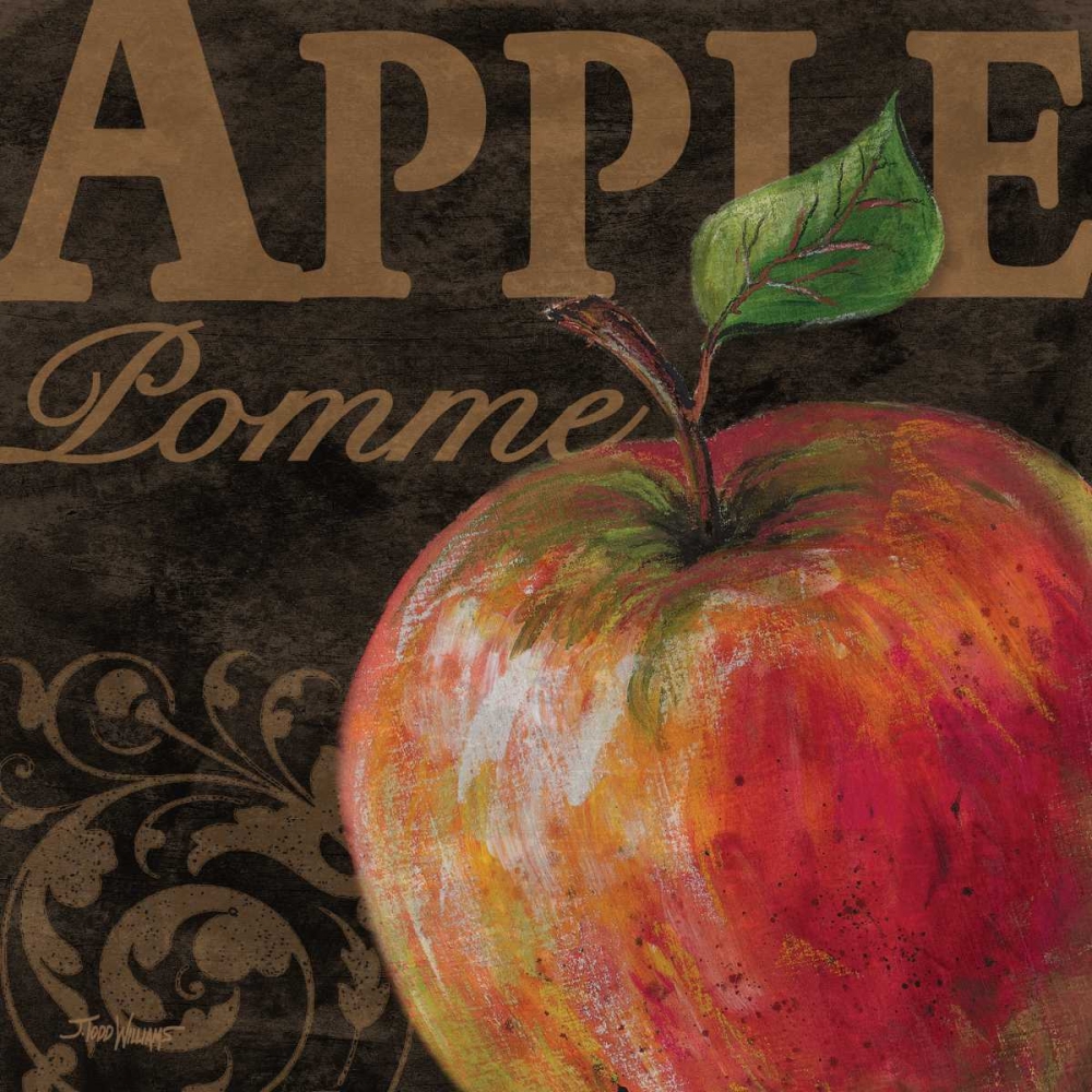 French Fruit Apple art print by Todd Williams for $57.95 CAD