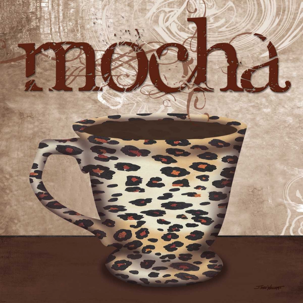 Leopard Cafe art print by Todd Williams for $57.95 CAD