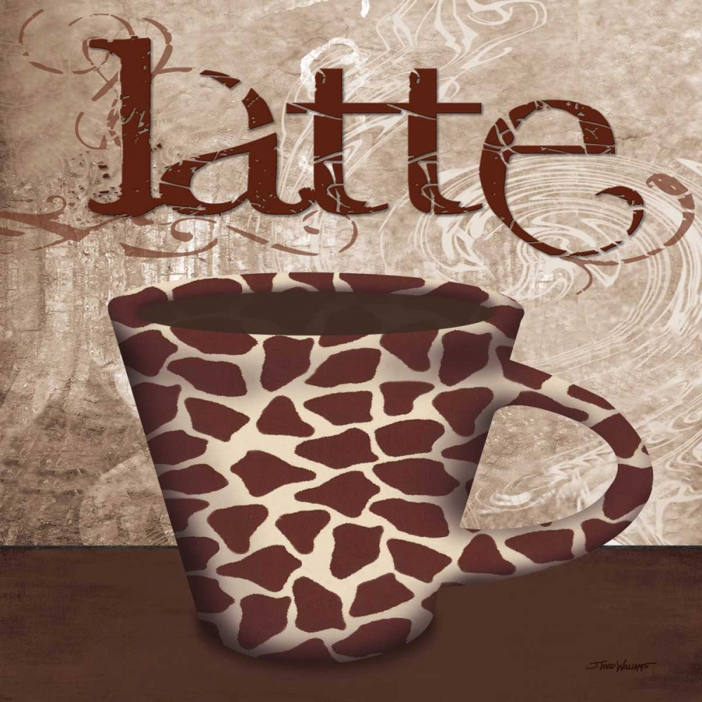 Giraffe Cafe art print by Todd Williams for $57.95 CAD