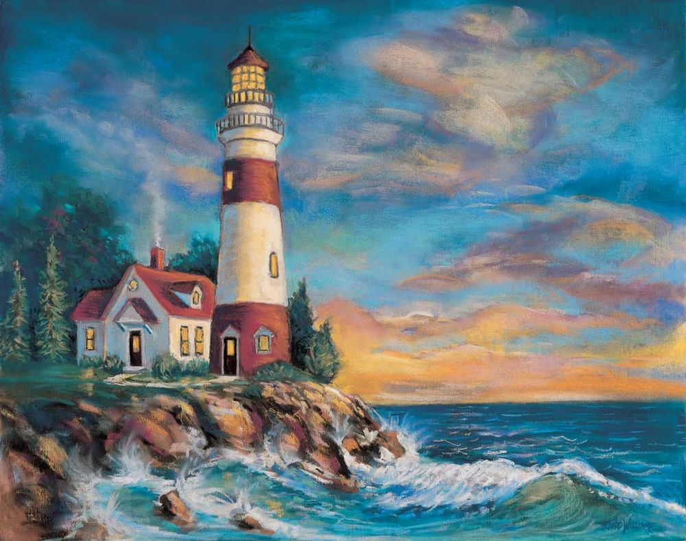 Lighthouse art print by Todd Williams for $57.95 CAD