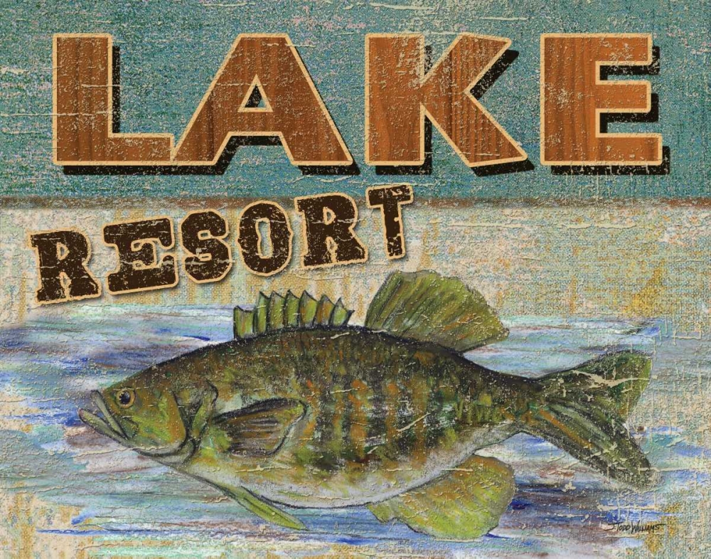 Lodge Get-a-Way art print by Todd Williams for $57.95 CAD