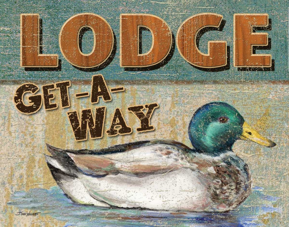 Lake Resort art print by Todd Williams for $57.95 CAD