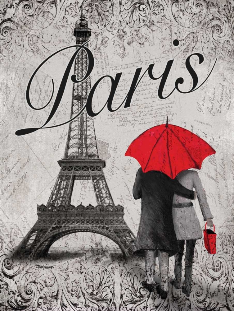 Strolling Paris I art print by Todd Williams for $57.95 CAD