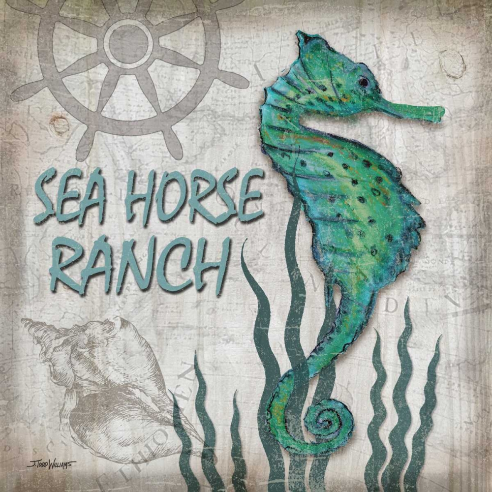 Sea Horse Ranch art print by Todd Williams for $57.95 CAD