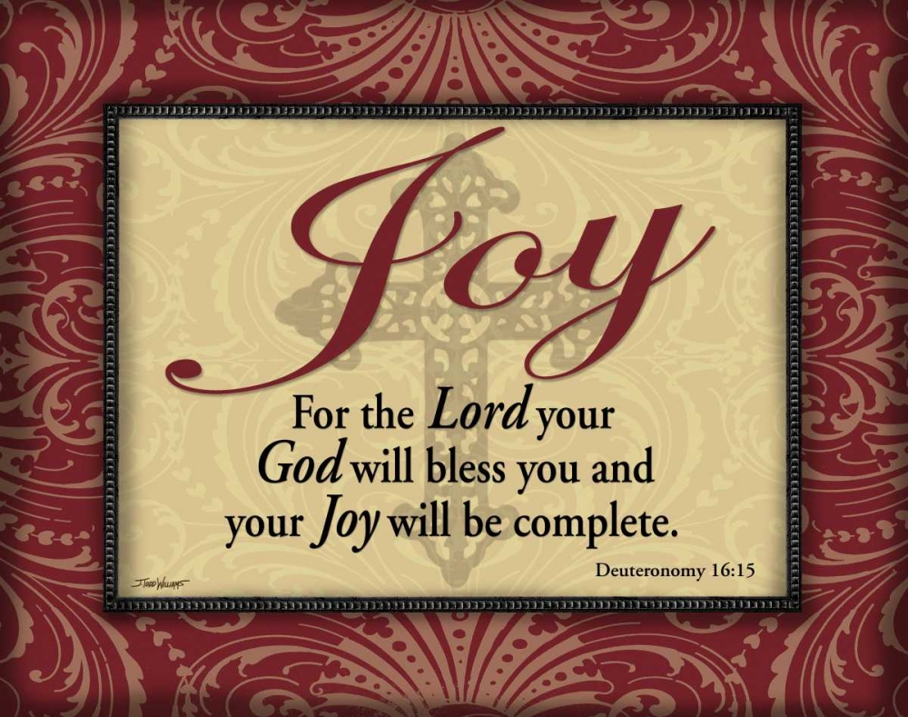 Red and Gold Joy art print by Todd Williams for $57.95 CAD