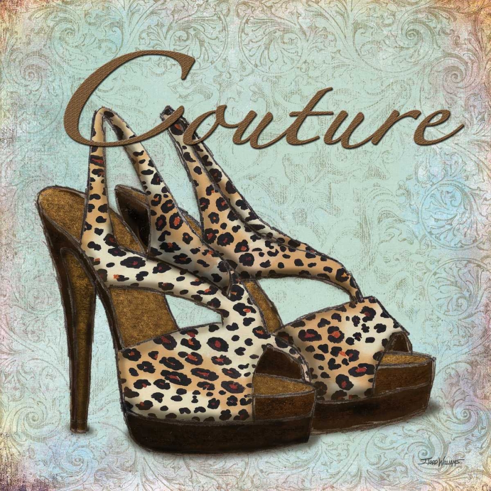 Blue Couture Shoes art print by Todd Williams for $57.95 CAD