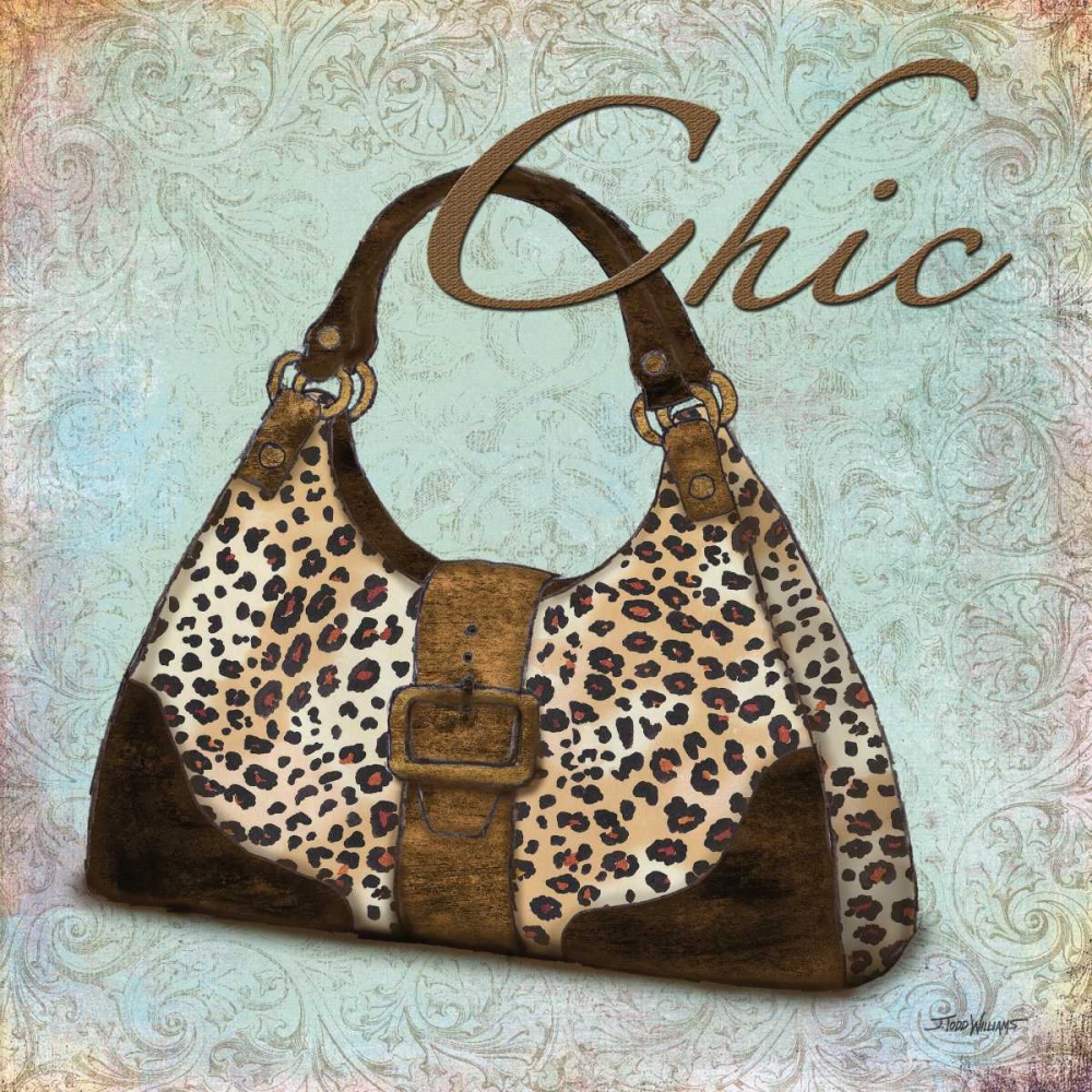 Blue Chic Purse art print by Todd Williams for $57.95 CAD