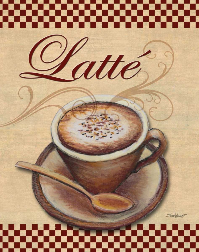 Cafe Latte art print by Todd Williams for $57.95 CAD