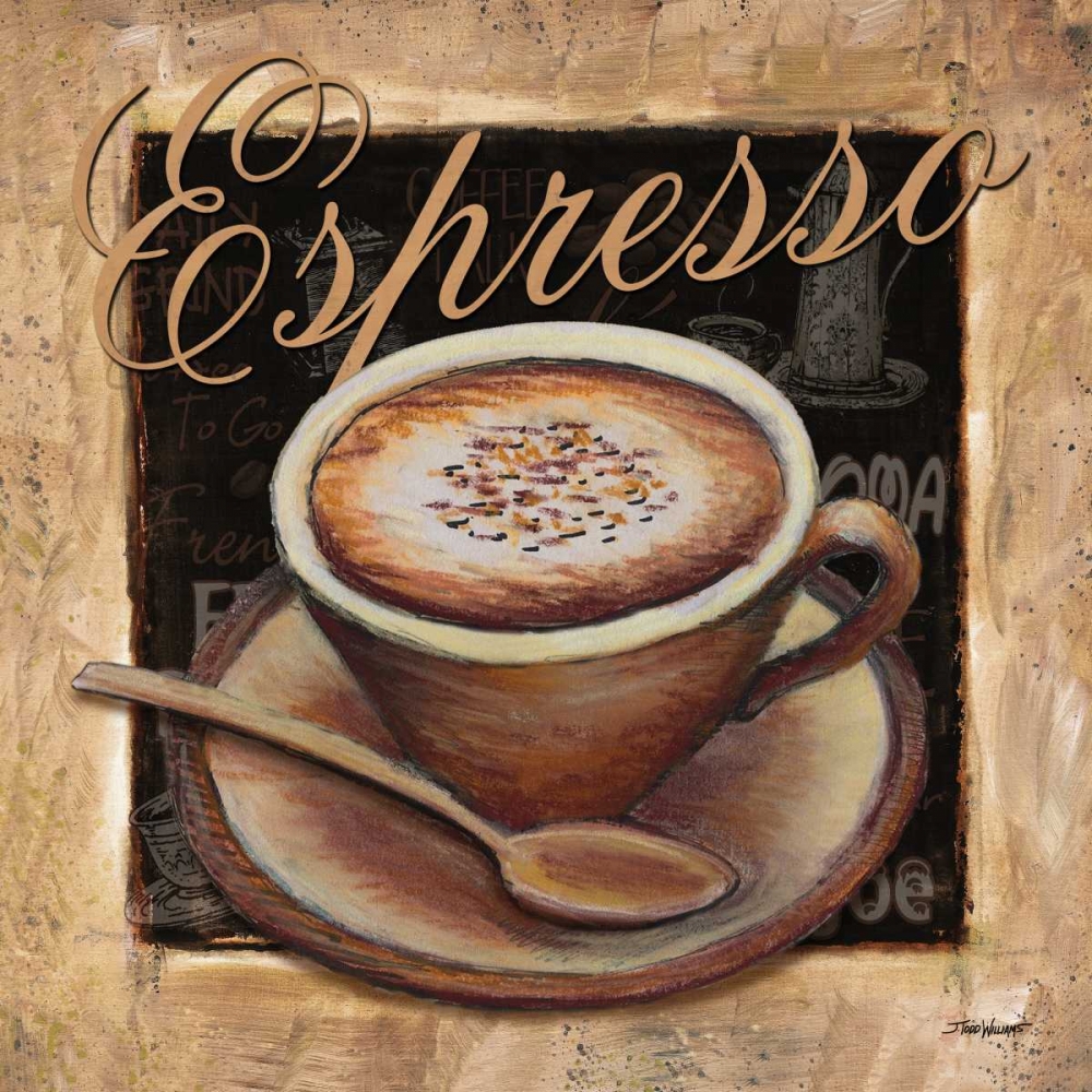 Espresso art print by Todd Williams for $57.95 CAD