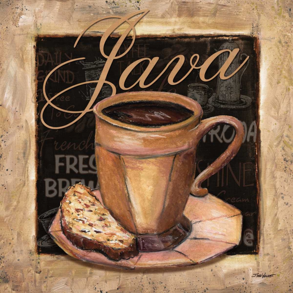 Java art print by Todd Williams for $57.95 CAD