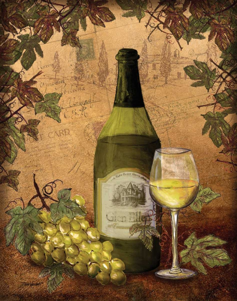 White Wine art print by Todd Williams for $57.95 CAD