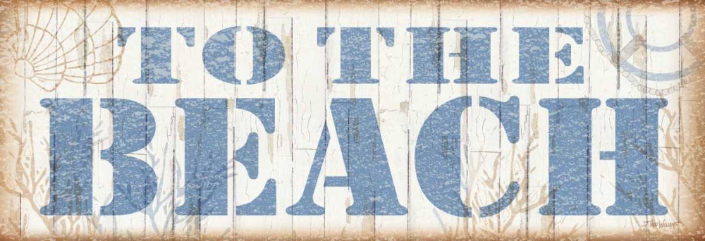 To the Beach art print by Todd Williams for $57.95 CAD