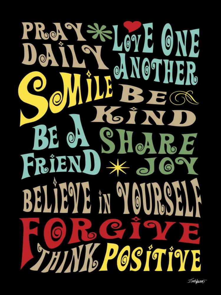 Words to Live By II art print by Todd Williams for $57.95 CAD