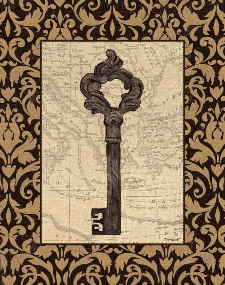 Old World Key II art print by Todd Williams for $57.95 CAD