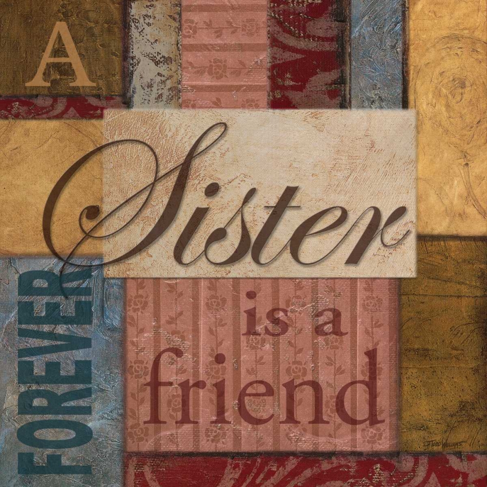 Sister art print by Todd Williams for $57.95 CAD