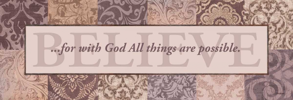 Believe art print by Todd Williams for $57.95 CAD